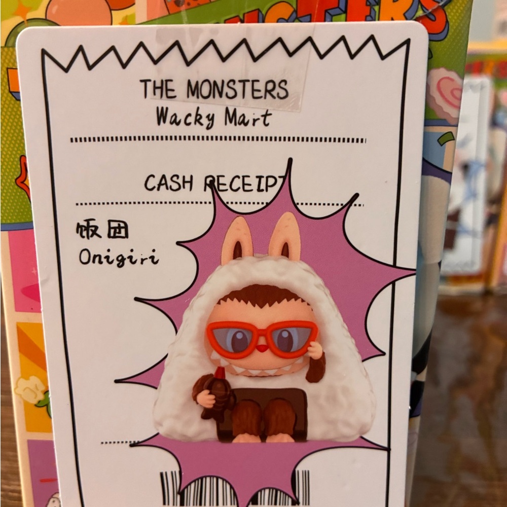 The Monsters Wacky Mart Onigiri Sticker